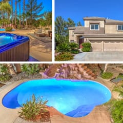 Lux Pool Villa in Green Valley Ranch with Jacuzzi