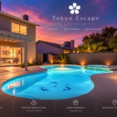 Tokyo Escape 静 Heated Pool•Spa•Chinatown