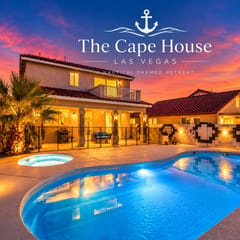 The Cape House - Heated Pool•Spa•15 Min to STRIP