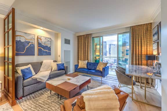 Renovated MGM Private King Suite, Strip View