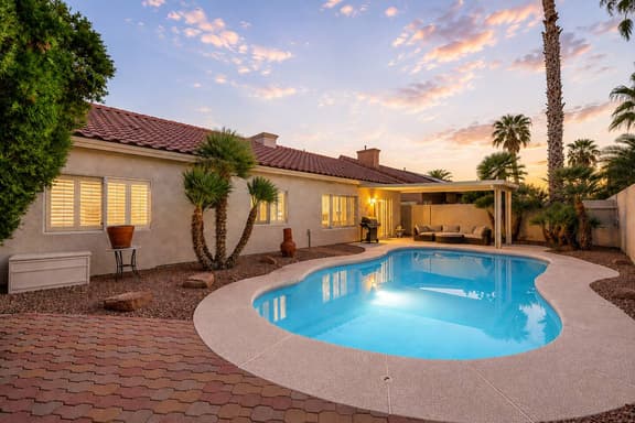 3BR Las Vegas Getaway | Private Pool & Backyard - Image 1